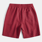 3 Pieces Geometric Jacquard Shorts