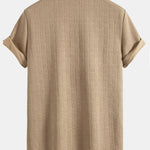Striped Jacquard Polo Shirt