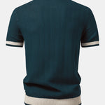 Textured Knitted T-Shirt