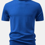 Solid Knitted Sweater T-Shirt