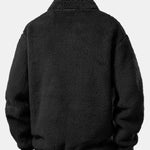 Quarter Zip Teddy Sweatshirt