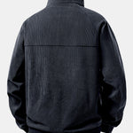Quarter Zip Corduroy Raglan Sleeve Sweatshirt & Straight Leg Corduroy Pants