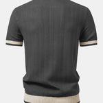Textured Knitted T-Shirt