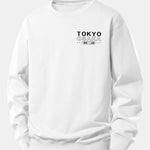 Tokyo Osaka Print Relax Fit Sweatshirt