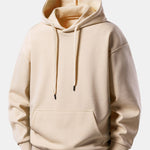 Western Cowboy Back Print Relax Fit Hoodie