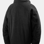 Quilted Lined Corduroy Coat