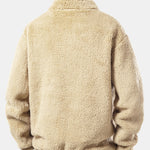 Quarter Zip Teddy Sweatshirt