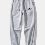 Letter Print Drawstring Hoodie & Letter Print Jogger Pants