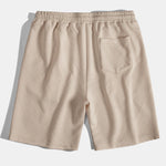 Striped Jacquard Drawstring Shorts