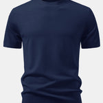 Solid Knitted Sweater T-Shirt