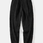 Relax Fit Stripe Kangaroo Pocket Teddy Hoodie & Jogger Pants