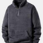 3 Pieces Quarter Zip Teddy Sweatshirts