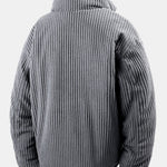 Quilted Lined Corduroy Coat