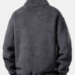 Quarter Zip Teddy Sweatshirt