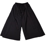 Dark Casual Ribbon Hakama Pants