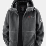 Teddy Fleece Lined Polar Fleece Hooded Coat