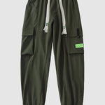 Men's Drawstring Double Pocket Cargo Pants