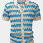 Wave Crochet Shirt