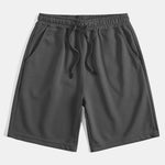 Mid Length Drawstring Shorts