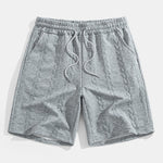 Relax Fit Mid-Length Sleeve Twist Jacquard T-Shirt & Shorts
