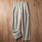 Wide-leg Cotton Loose Japanese Retro Casual Trousers