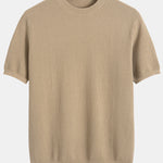 Pineapple Texture Knit T-Shirt