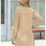 Zeagoo Women's Cotton Shirt Dress