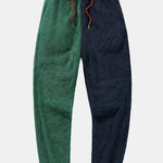Color Block Teddy Hoodie & Color Block Teddy Jogger Pants