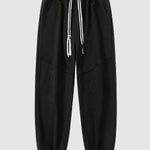 Men's Letter Print Pocket Casual Pants