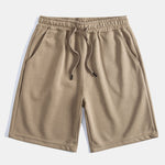 3 Pieces Mid Length Drawstring Shorts