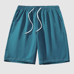Men's solid color casual versatile quick-drying shorts