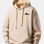 Letter Print Relax Fit Hoodie