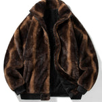 Faux Fur Zipper Jacket