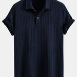 Wheat Ear Jacquard Polo Shirt