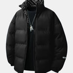 Reversible Paisley Puffer Coat