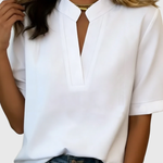 Loise | Elegant Blouse with Refined Collar