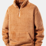3 Pieces Quarter Zip Teddy Sweatshirts