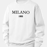 Milano Print Relax Fit Sweatshirt