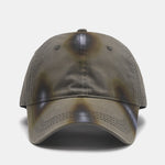 Gradient Pattern Washed Baseball Cap