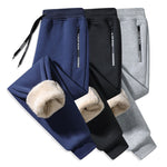 3 Pieces Warm Fleece-Lined Jogger Pants