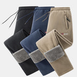 3 Pieces Teddy Lined Straight Leg Polar Fleece Pants