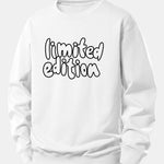 Limited Edition Print Relax Fit Sweatshirt