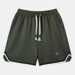 3 Pieces Waffle Basketball Sweat Shorts
