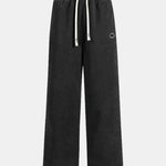 Teddy Fleece Lined Straight Leg Corduroy Pants