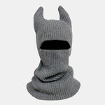 Solid Unisex Warm Winter Funky Rabbit Ear Knit Beanie Hat