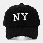 American Style NY Letter Fleece Warm Baseball Cap