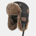 Classic Winter Pilot Cap With Ear Flaps