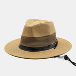 Summer Hollow Mesh Breathable Straw Hat