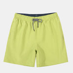 3 Pieces Contrast Waistband Swim Shorts
