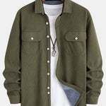 Plush Lined Corduroy Shirt